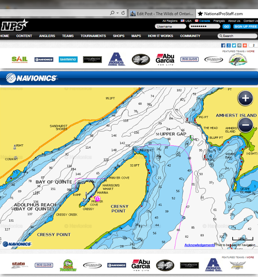 Sturgeon Lake Fishing Map Accessible Bathymetry For Ontario Lakes – The Wilds Of Ontario